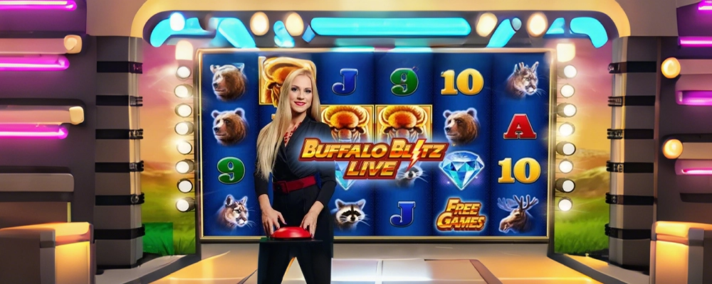 900 bet Caça-níqueis Buffalo Blitz ao Vivo